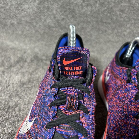 Nike Free TR Flyknit Athletic Running Shoes Blue 718785-002 Women’s Size 8.5 - Picture 5 of 13